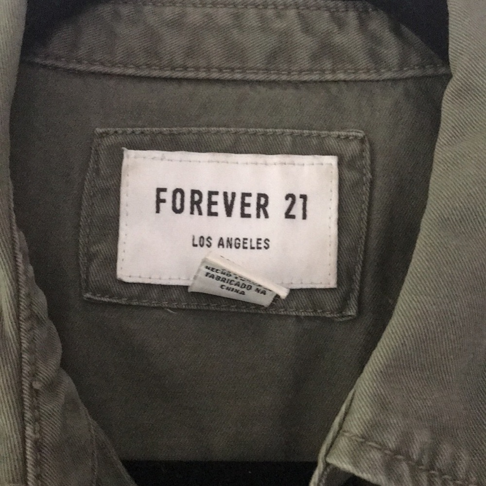 Denim Green Jacket - Picture 2 of 3